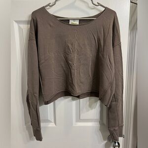 Aerie Offline cropped shirt